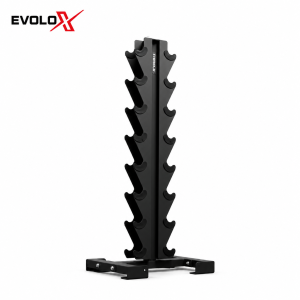 Rack vertical para mancuernas de 8 pares